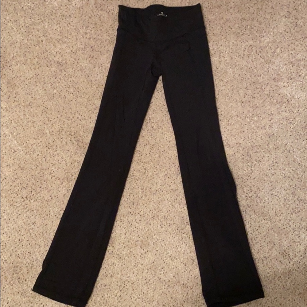 athleta black yoga pant